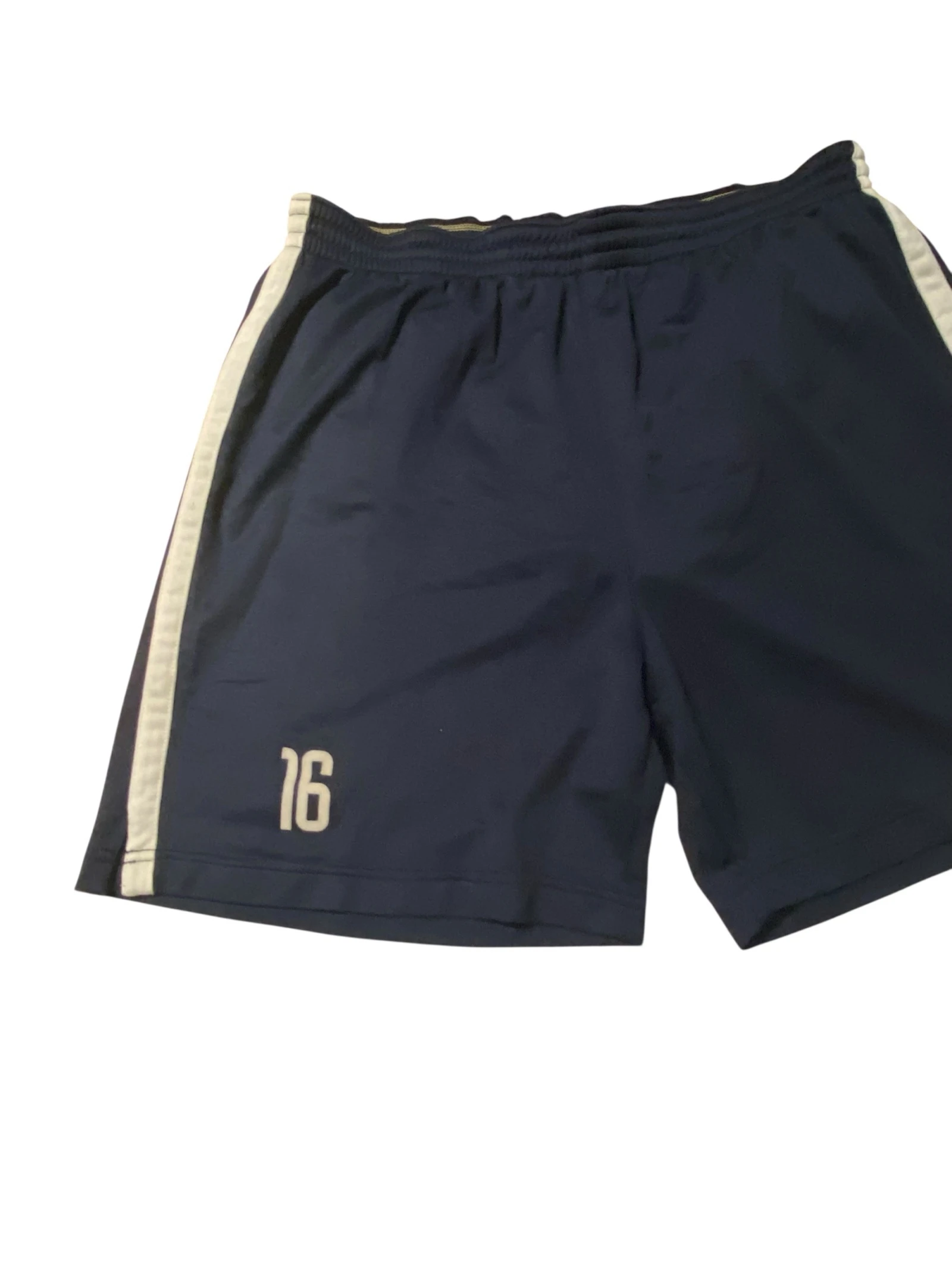 Shorts de Futebol Vintage Nike GG | Shorts de Treino de Futebol Azul Marinho | Roupas Esportivas Y2K | Unissex – photo 4